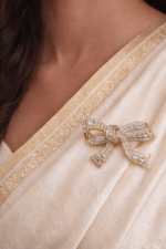 Crystal Ribbon Brooch - Image 5