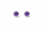 Timeless Spark Studs (purple)