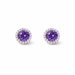 Timeless Spark Studs (purple)