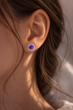 Timeless Spark Studs (purple) - Image 2
