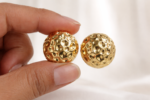 Golden Bubble Studs