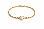 Pearl Heart Bracelet